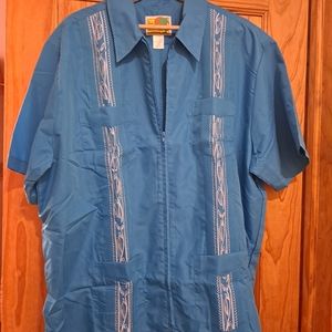 Vintage genuine Haband Guayabera shirt. Size XXL. NWOT